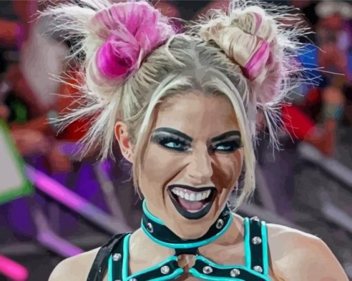 Alexa Bliss Paint By Numbers