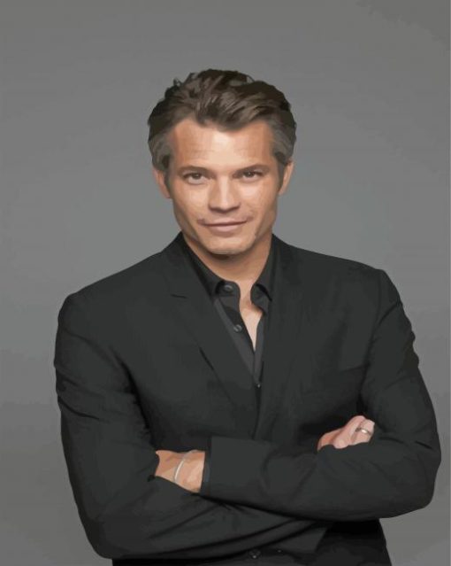 American Actor Timothy Olyphant Paint By Numbers