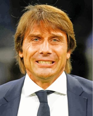 Antonio Conte Former Footballer Paint By Numbers