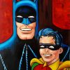 Batman And Robin Paint By Numbers