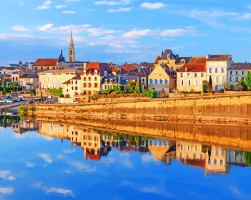 Bergerac France Paint By Numbers