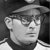 Black And White Ricky Vaughn Paint By Numbers