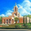 California Newport Beach Temple Paint By Numbers