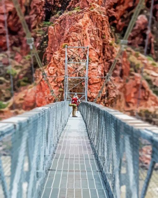 Caminito Del Rey Bridge Paint By Numbers