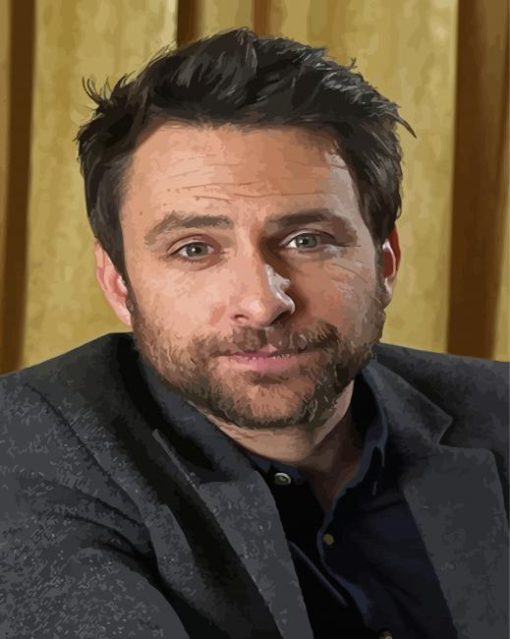 Charlie Day American Actor Paint By Numbers