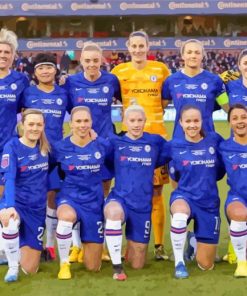Chelsea Ladies Players Paint By Numbers