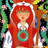 Chise Hatori Anime Character Art Paint By Numbers
