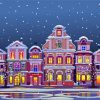 City Christmas Paint By Numbers