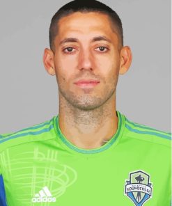 Clint Dempsey Footballer Paint By Numbers