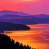 Coeur Dalene National Forest Sunset Paint By Numbers