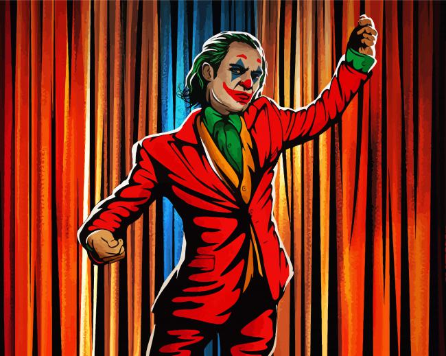 Colorful Joker Dance Paint By Numbers