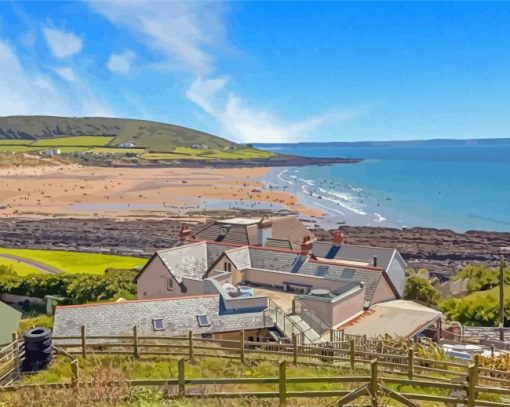 Croyde England Paint By Numbers