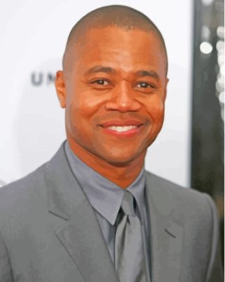 Cuba Gooding Jr Paint By Numbers