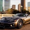 Dark Grey Dodge Viper Paint By Numbers
