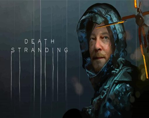 Death Stranding Game Poster Paint By Numbers