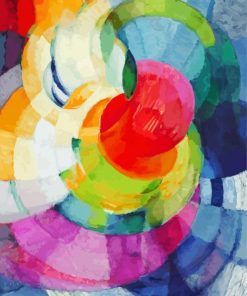 Disks Of Newton Kupka Paint By Numbers