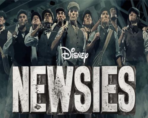 Disney Newsies Poster Paint By Numbers