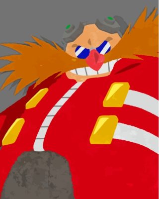 Doctor Eggman Paint By Numbers