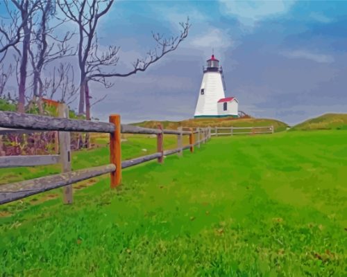 Duxbury Gurnet Point Massachusetts Paint By Numbers