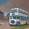 England Trolleybus Paint By Numbers