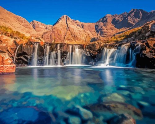 Fairy Pools Paint By Numbers