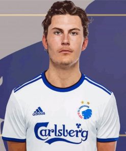 Fc Copenhagen Player Paint By Numbers