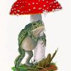 Frog And Mushroom Paint By Numbers