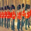 Grenadier Guards At Windsor Castle Art Paint By Numbers