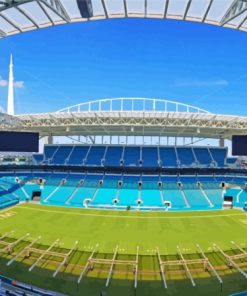 Hard Rock Stadium Florida Paint By Numbers