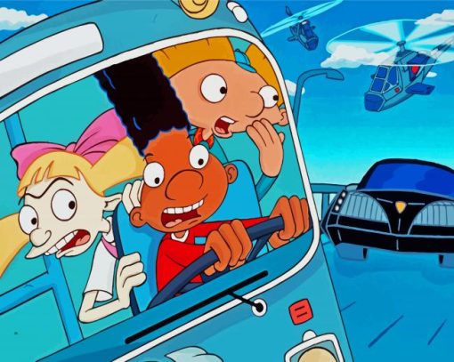 Hey Arnold Animation Paint By Numbers