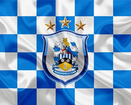 Huddersfield Town Logo Paint By Numbers