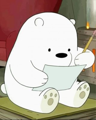 Ice Bear Paint By Numbers