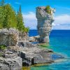 Island Landscape In Tobermory Canada Paint By Numbers