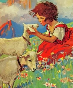 Jessie Willcox Smith Art Paint By Numbers