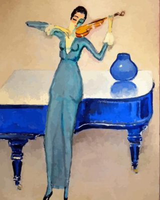 Kees Van Dongen The Violoniste Paint By Numbers