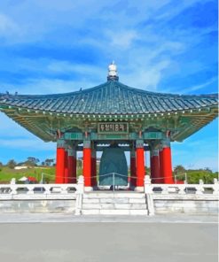 Korean Bell Landmark Paint By Numbers