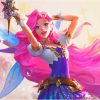 League Of Legends Seraphine Paint By Numbers
