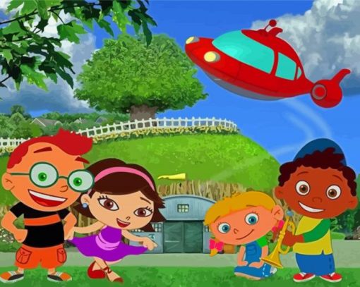 Little Einsteins Series Characters Paint By Numbers