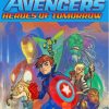 Marvel Kids Heroes Poster Paint By Numbers