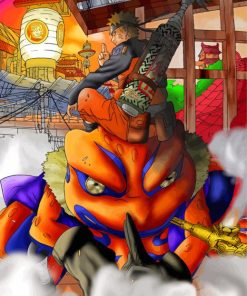 Naruto And Crapaud Paint By Numbers