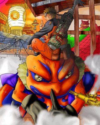 Naruto And Crapaud Paint By Numbers