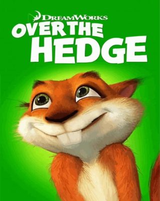 Over The Hedge Paint By Numbers