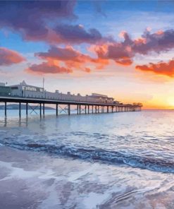 Paignton Beach Pier Paint By Numbers