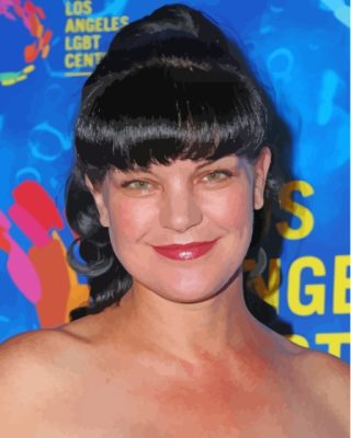 Pauley Perrette Actress Paint By Numbers