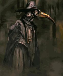 Plague Doctor Paint By Numbers