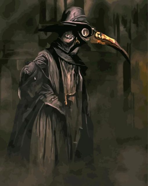 Plague Doctor Paint By Numbers