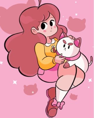 PuppyCat And Bee Paint By Numbers