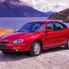 Red Ford Taurus Car Paint By Numbers