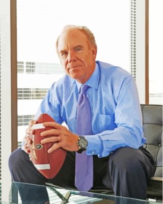 Roger Staubach Paint By Numbers