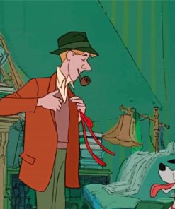 Roger One Hundred And One Dalmatians Animation Character Paint By Numbers